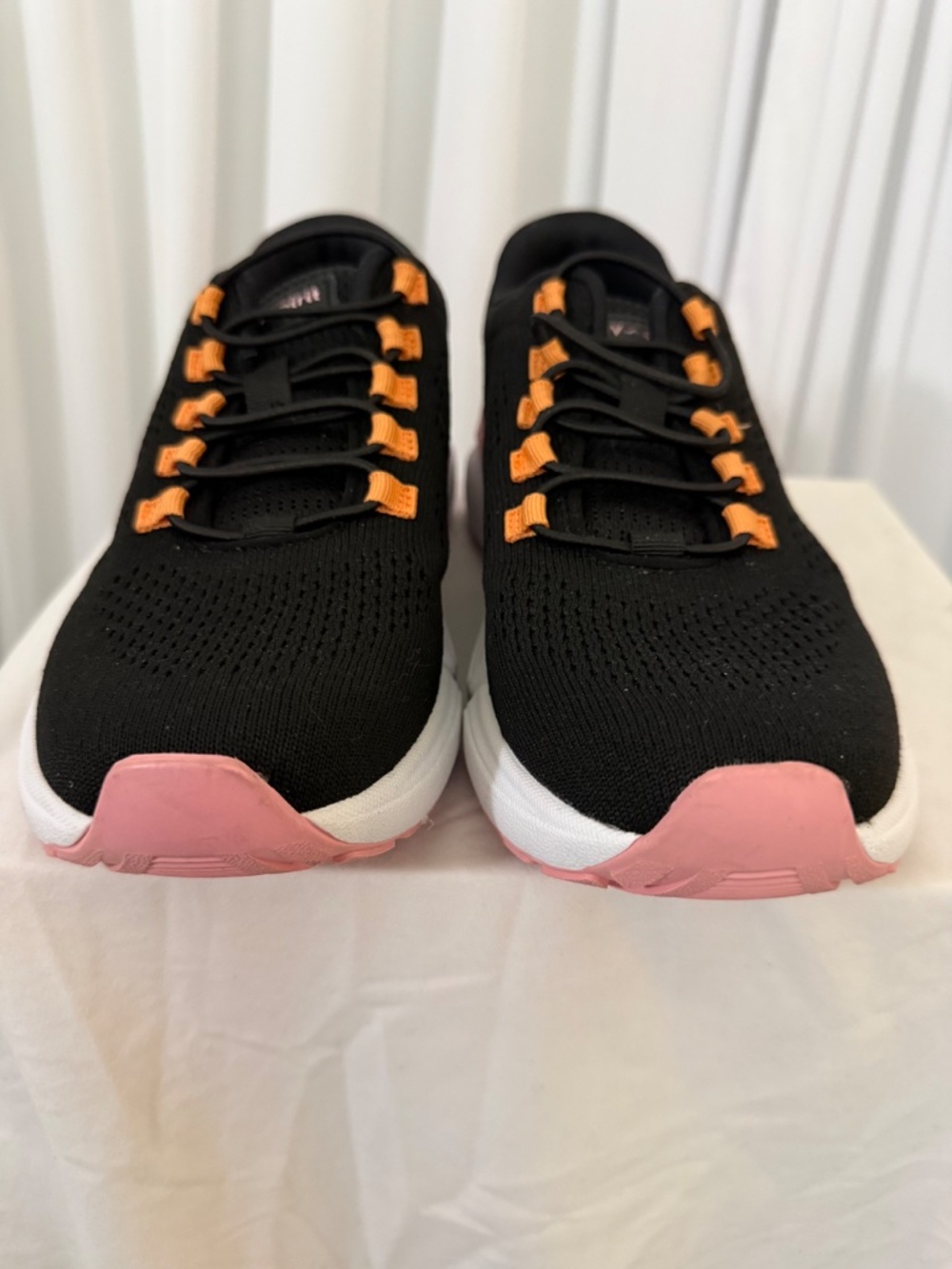 Easy Spirit x Denise Austin Sneakers Black Pink Orange Size 7.5M NWOB - Picture 12 of 16